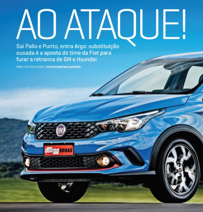 Fiat Argo Revista Quatro Rodas